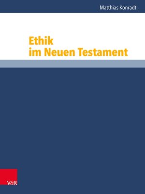cover image of Ethik im Neuen Testament